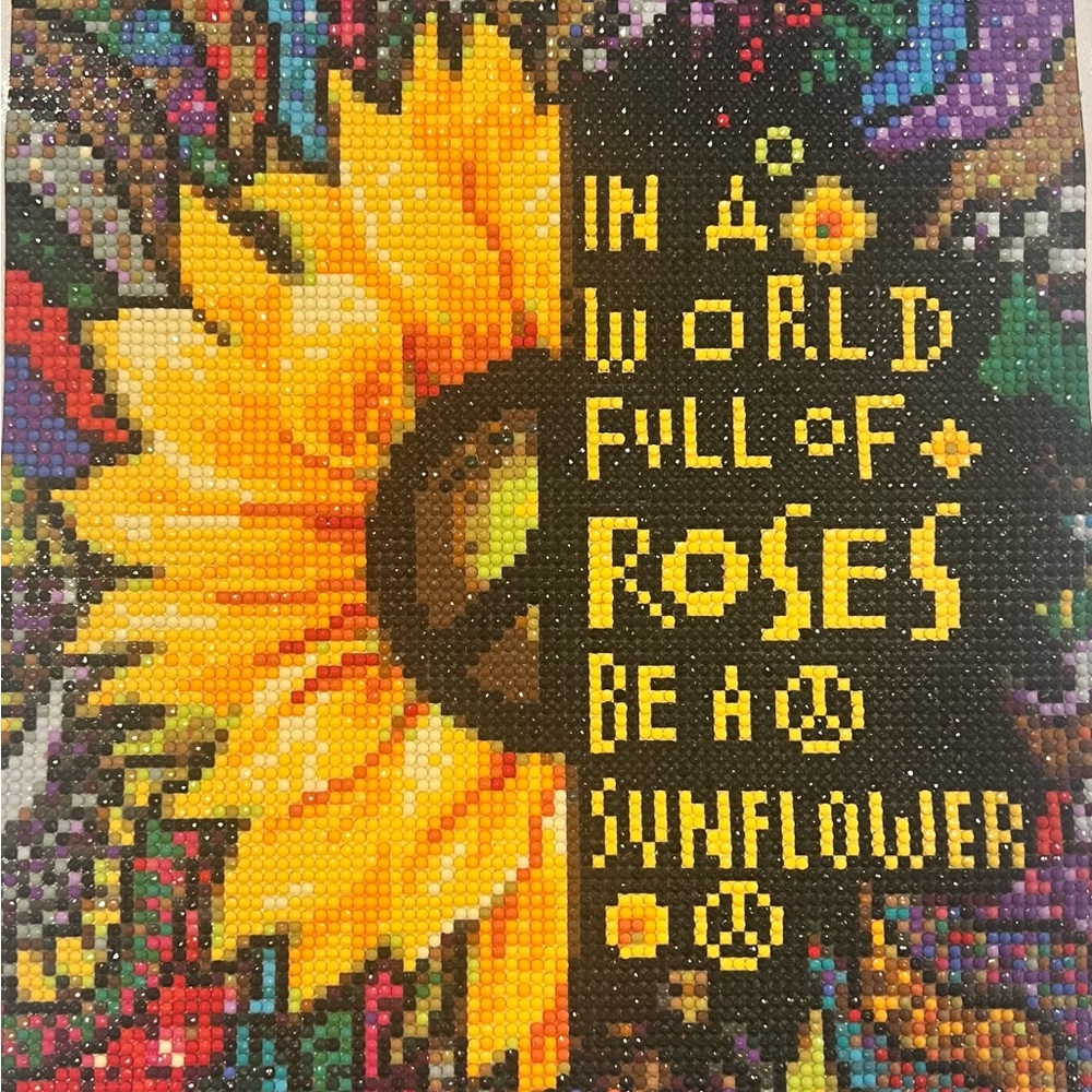 Completed Diamond Painting - Sunflower 🌻